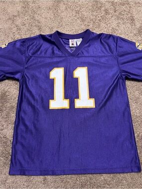Minnesota Vikings Daunte Culpepper #11 Jersey Youth XL Purple NFL Logo